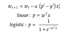 SGD algorithm